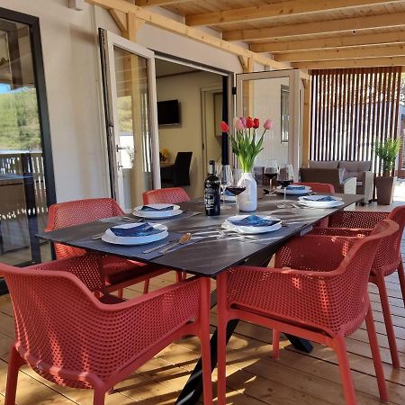 Premium Mobile Home Sun & Joy - Oaza Mira Camping Drage Exteriör bild