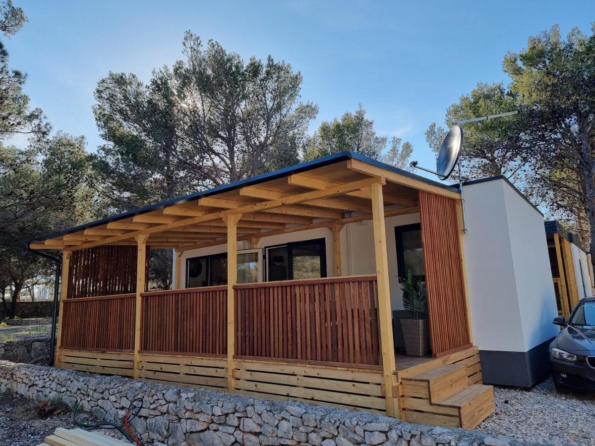 Premium Mobile Home Sun & Joy - Oaza Mira Camping Drage Exteriör bild