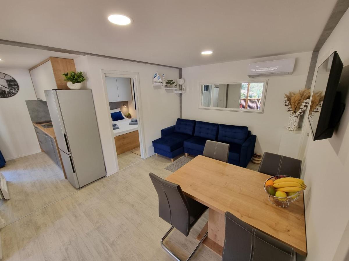 Premium Mobile Home Sun & Joy - Oaza Mira Camping Drage Exteriör bild