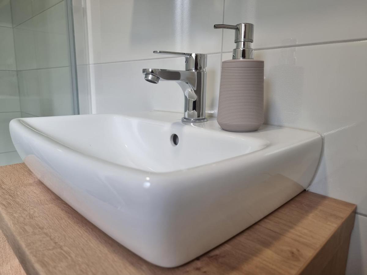 Premium Mobile Home Sun & Joy - Oaza Mira Camping Drage Exteriör bild